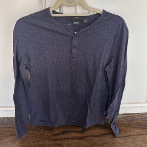 Hugo Boss Men's Long Sleeve Henley